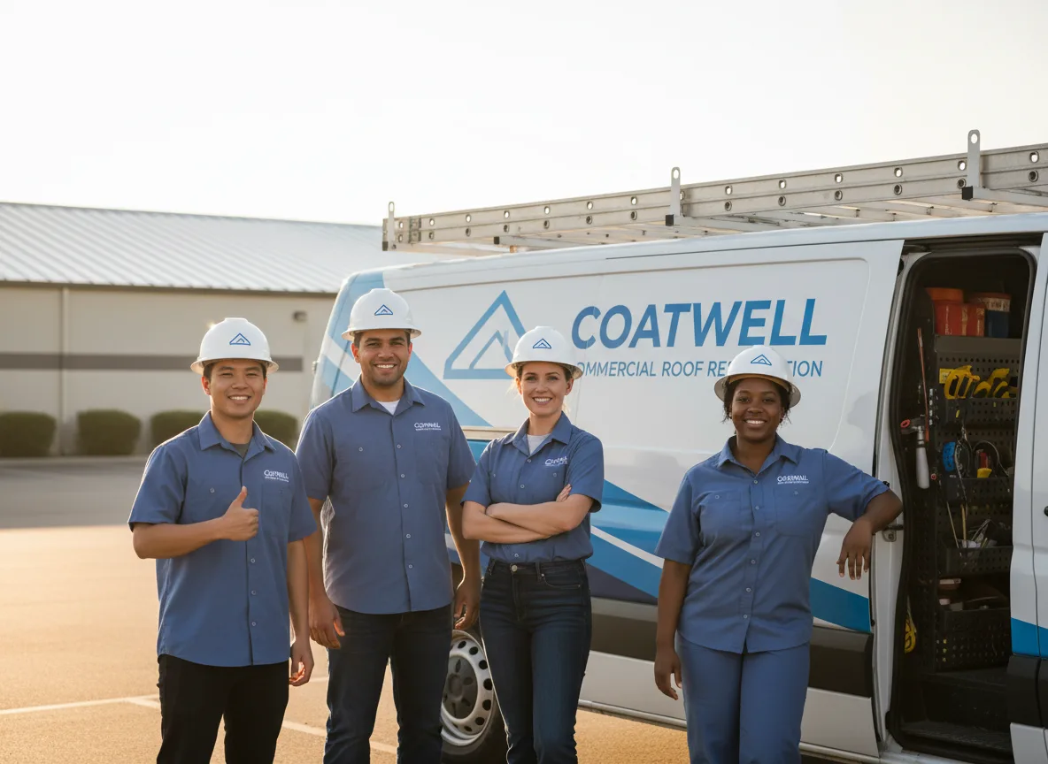 Commercial roof coating company in Lutherville Timonium, MD
